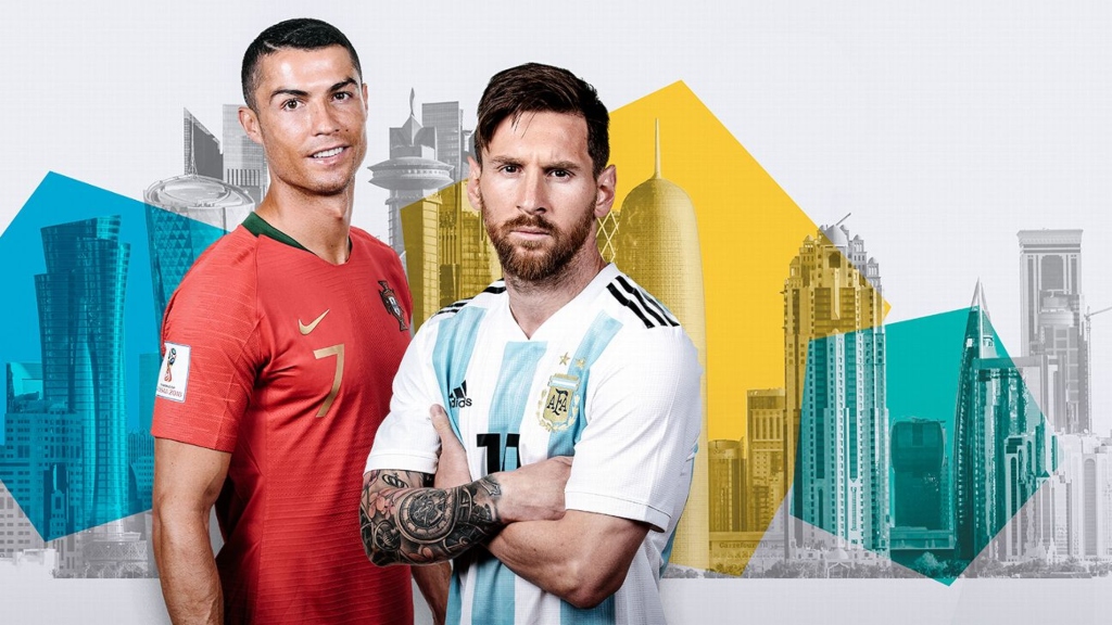 Messi y Cristiano imagen
